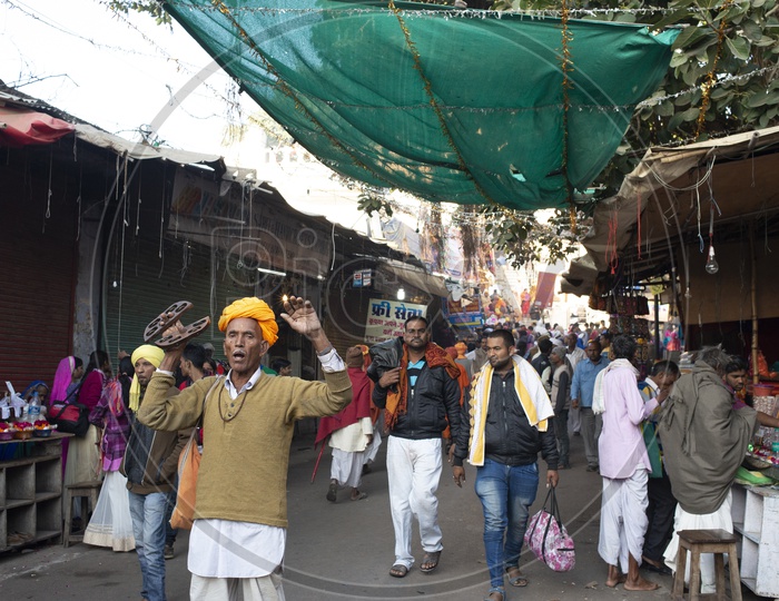 People on Pushkar Streets