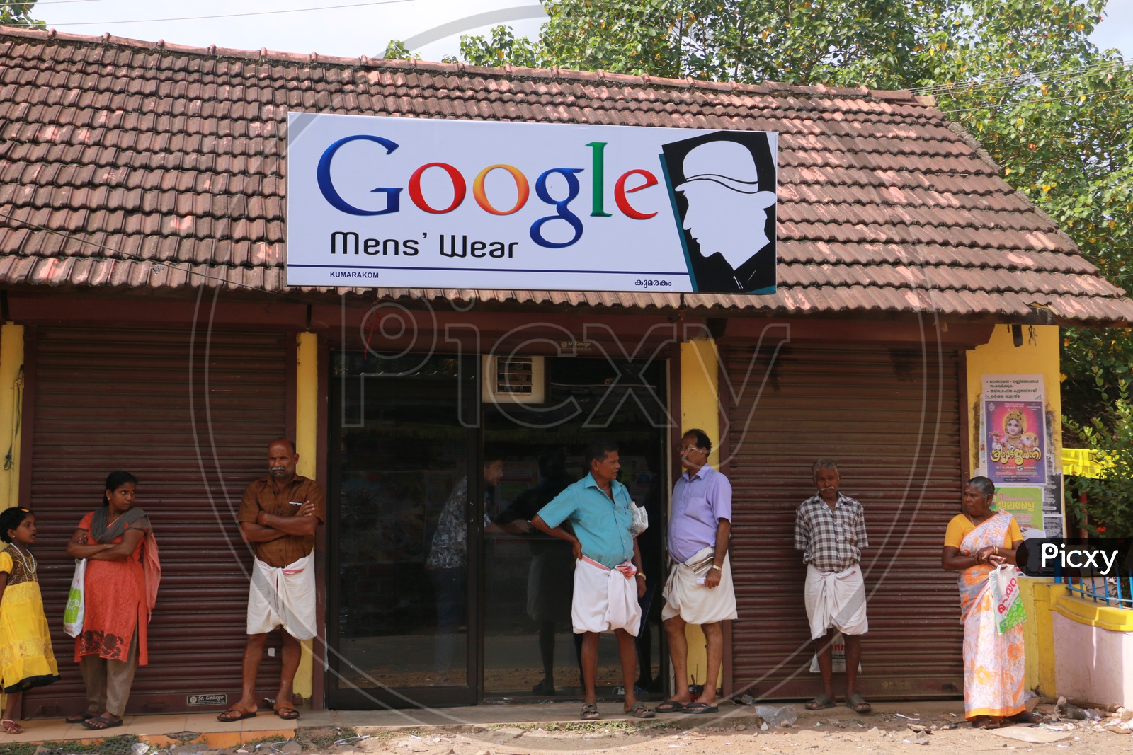 Mens Wear store name after the famous brand Google