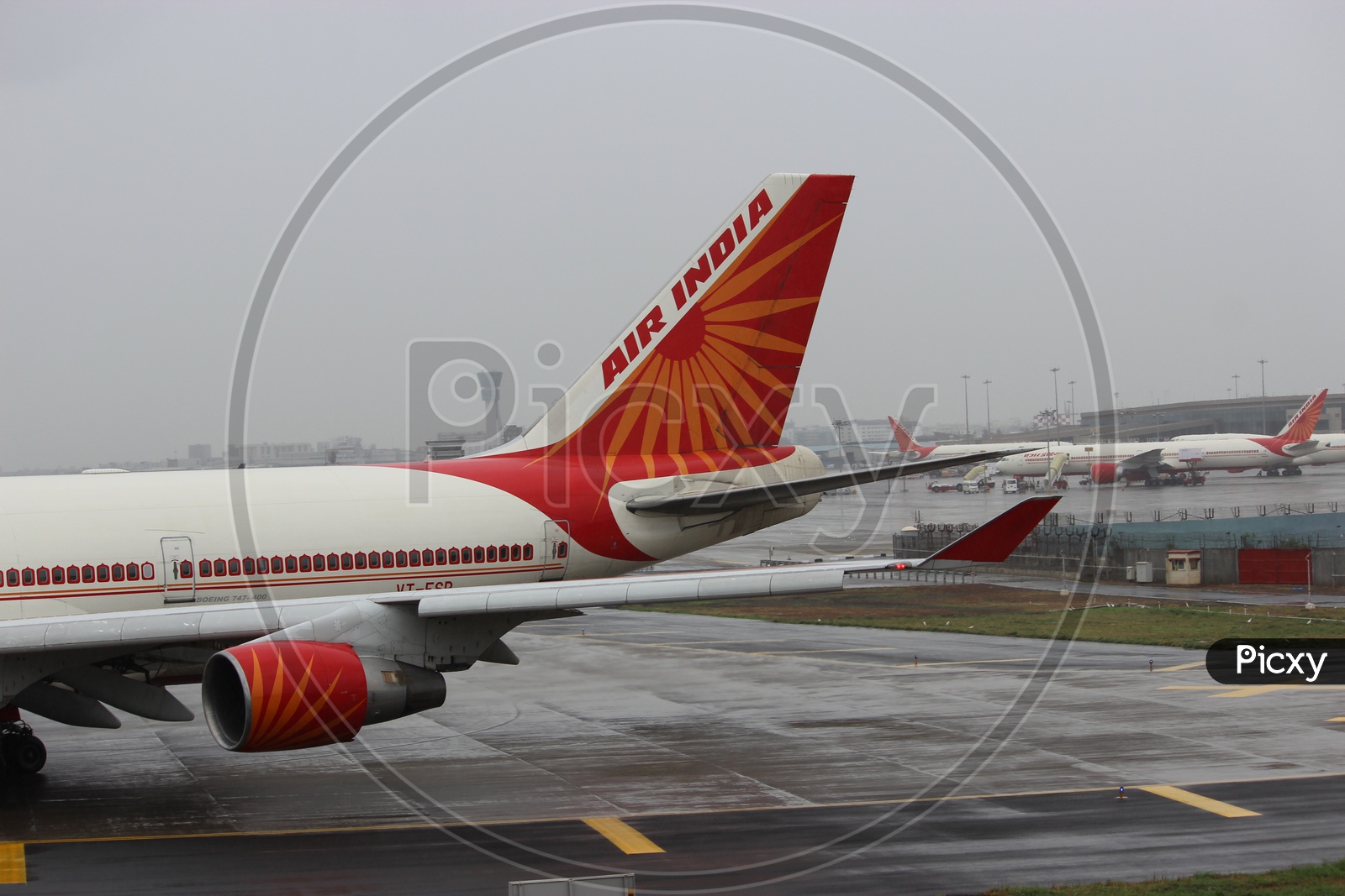 Air India Boeing 747-400 tail