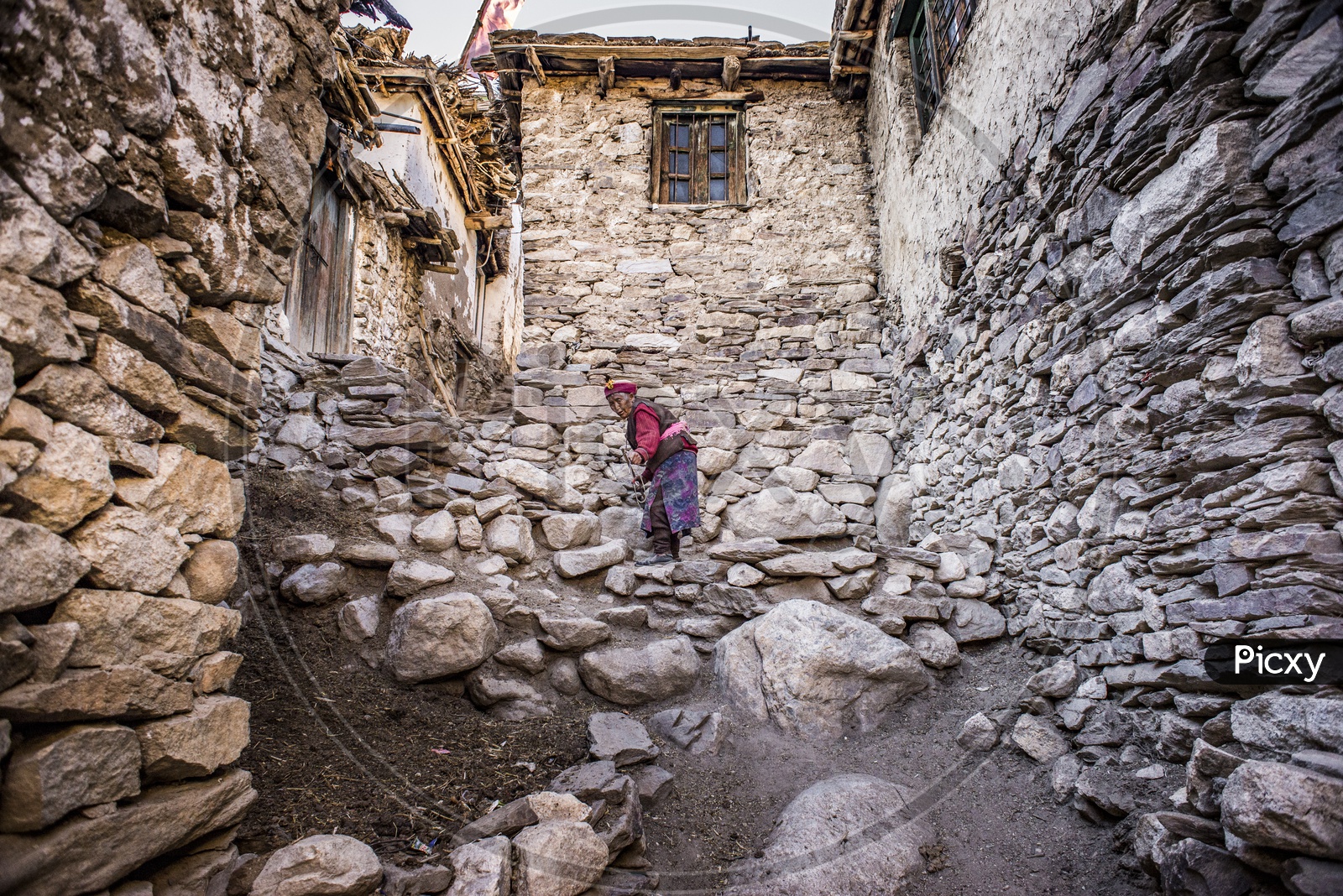 Women in Nako Village, Spiti valley
