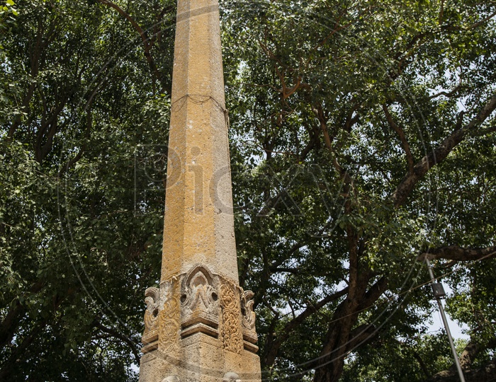 temple pillar,Bull temple