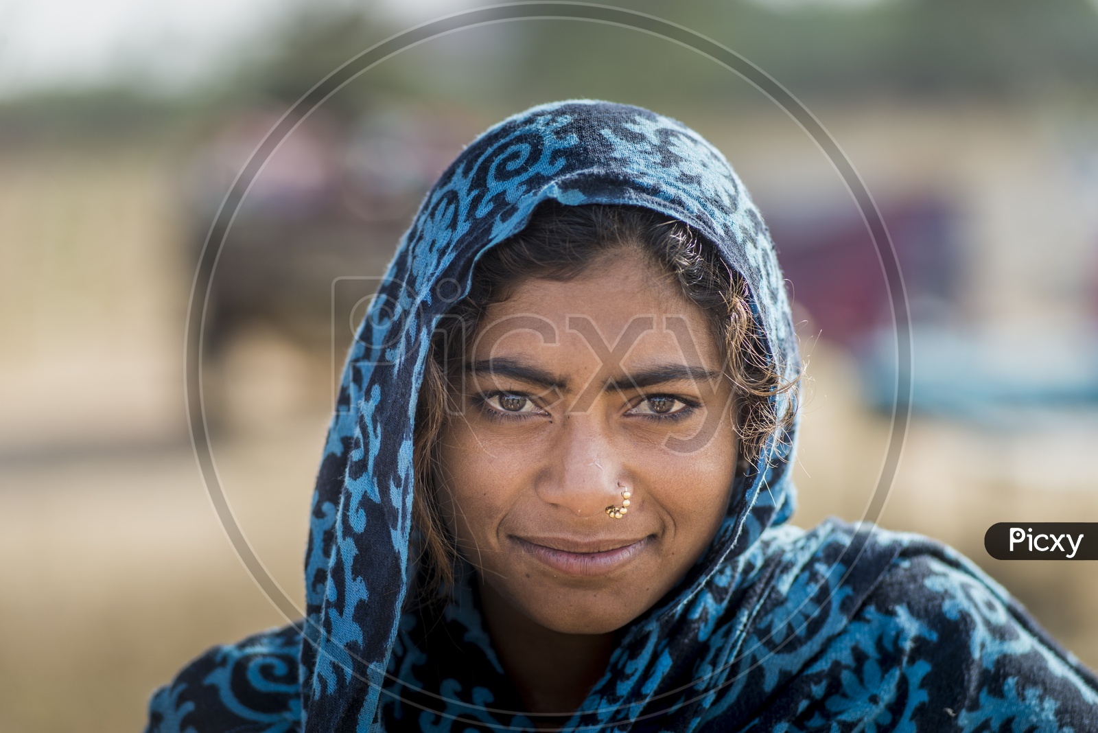 Rajasthani Woman Face