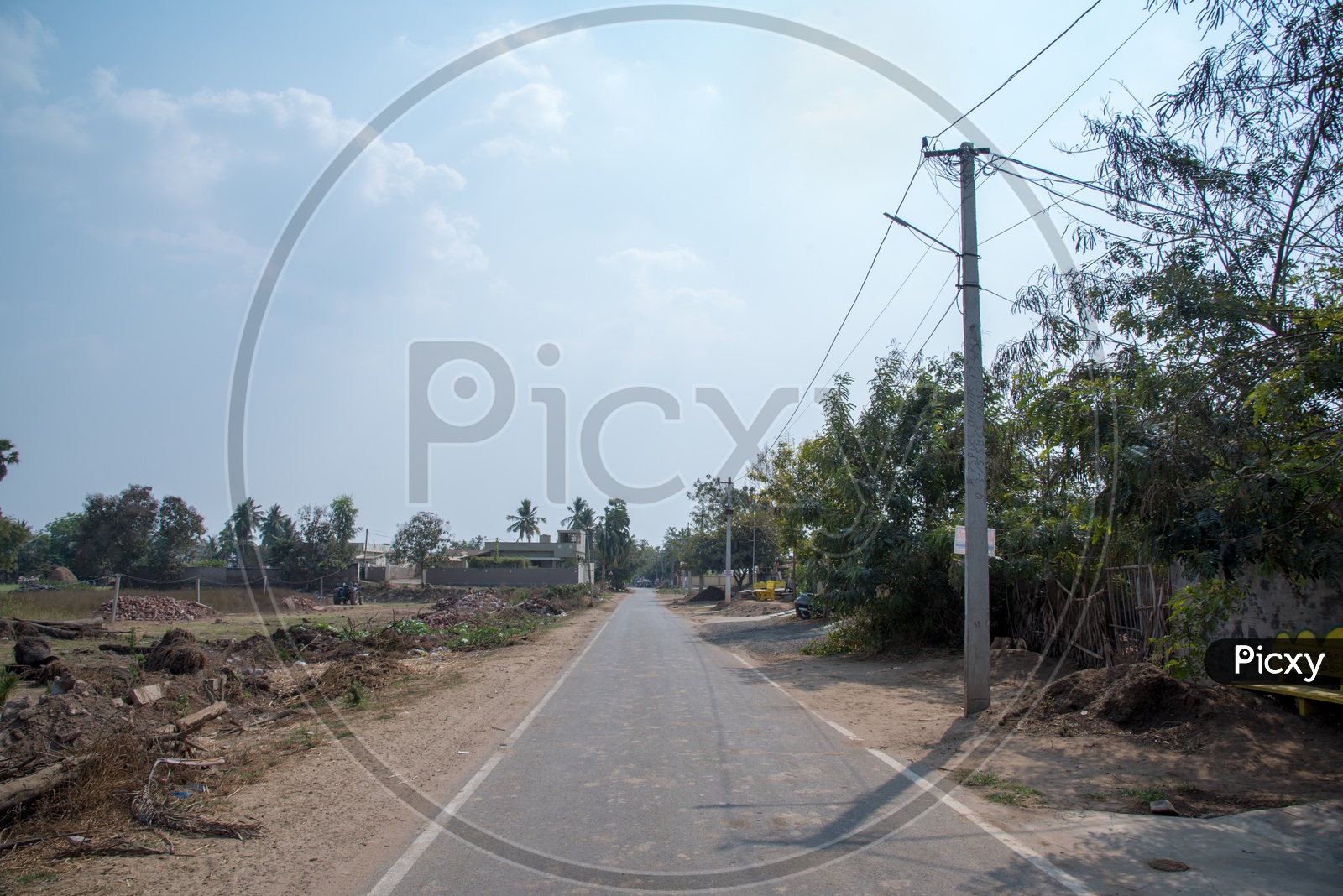 Road to Uddandarayuni Palem