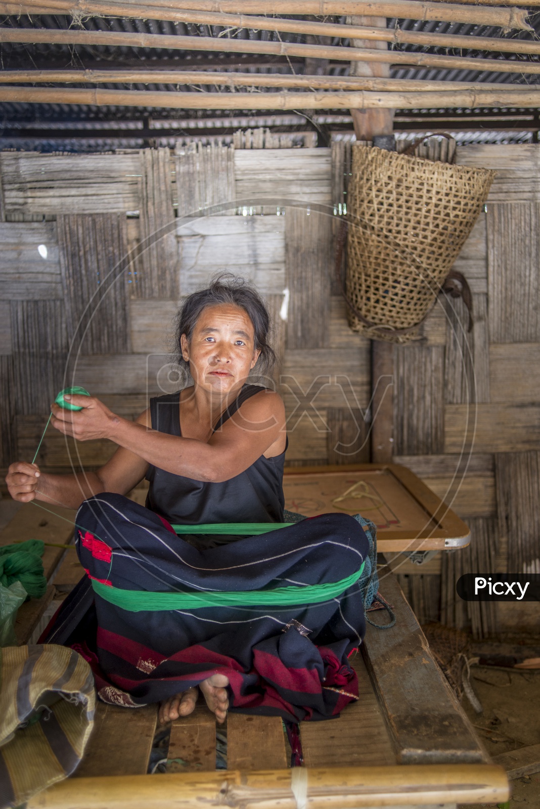 Woman in Aalo to Pasighat, Arunachal Pradesh
