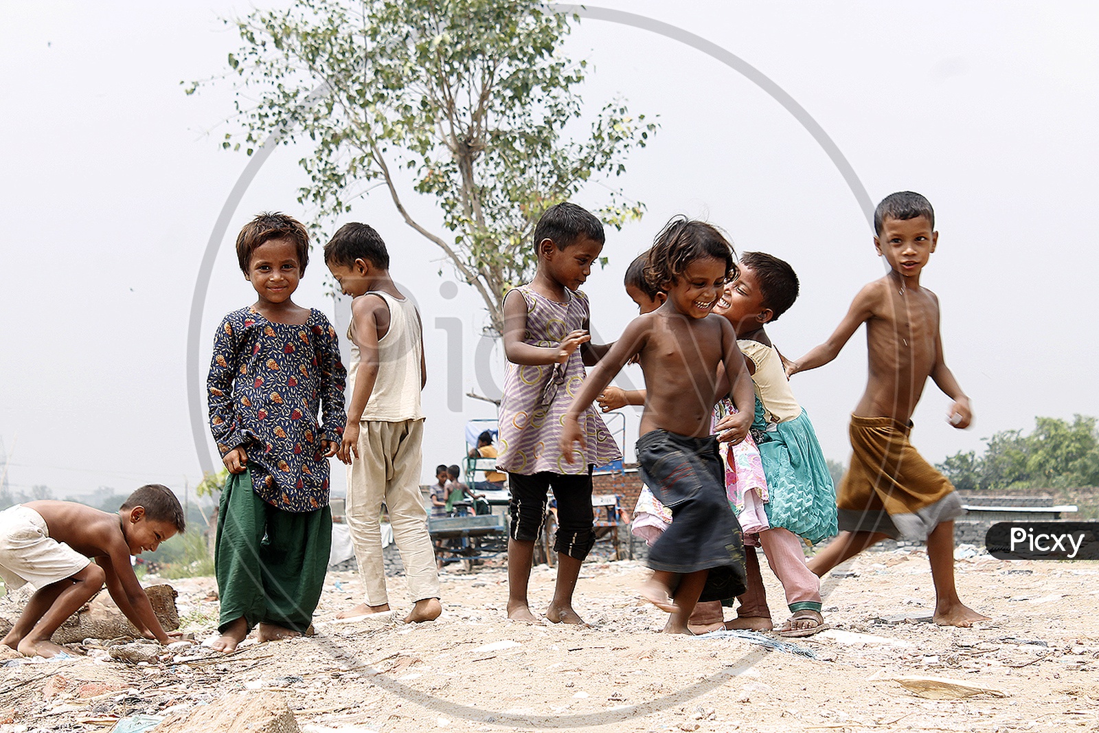 Rohingya Refugees camp Delhi 2014