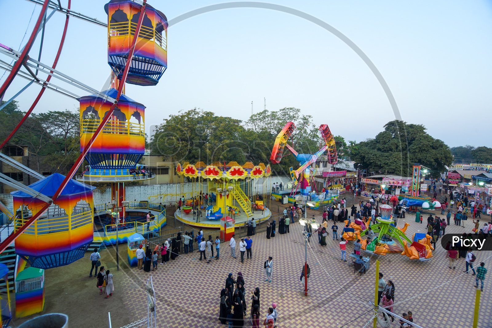 Play area at a Exhibition in Hyderabad