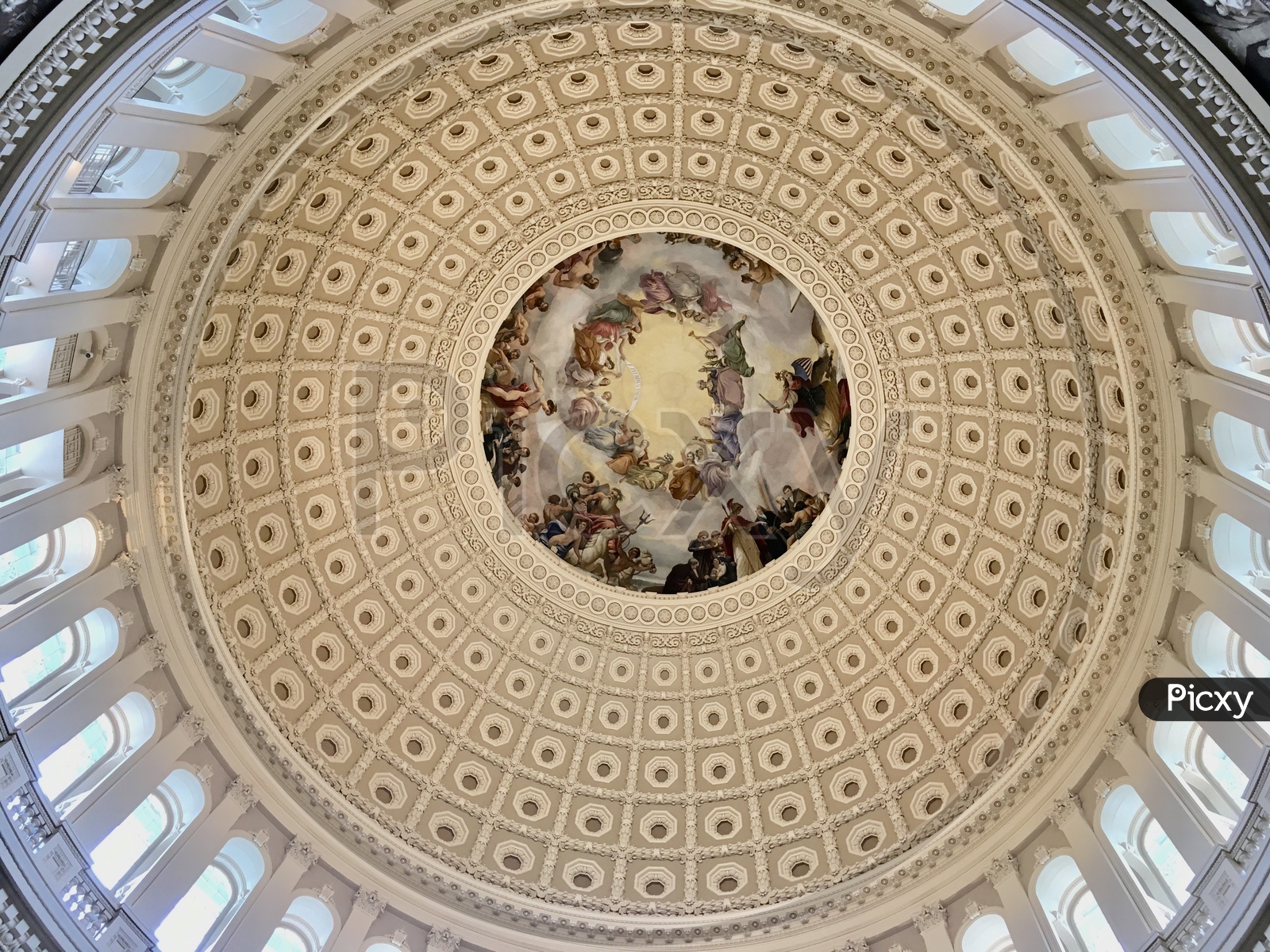 Rotunda of US Capitol Hill