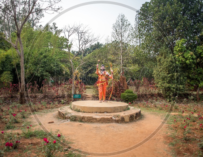 Alluri Seetha Rama Raju at botanical garden
