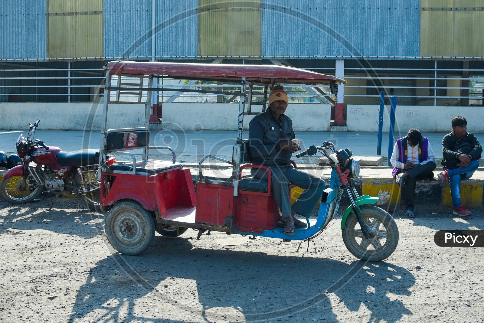 Battery operated Rickshaw