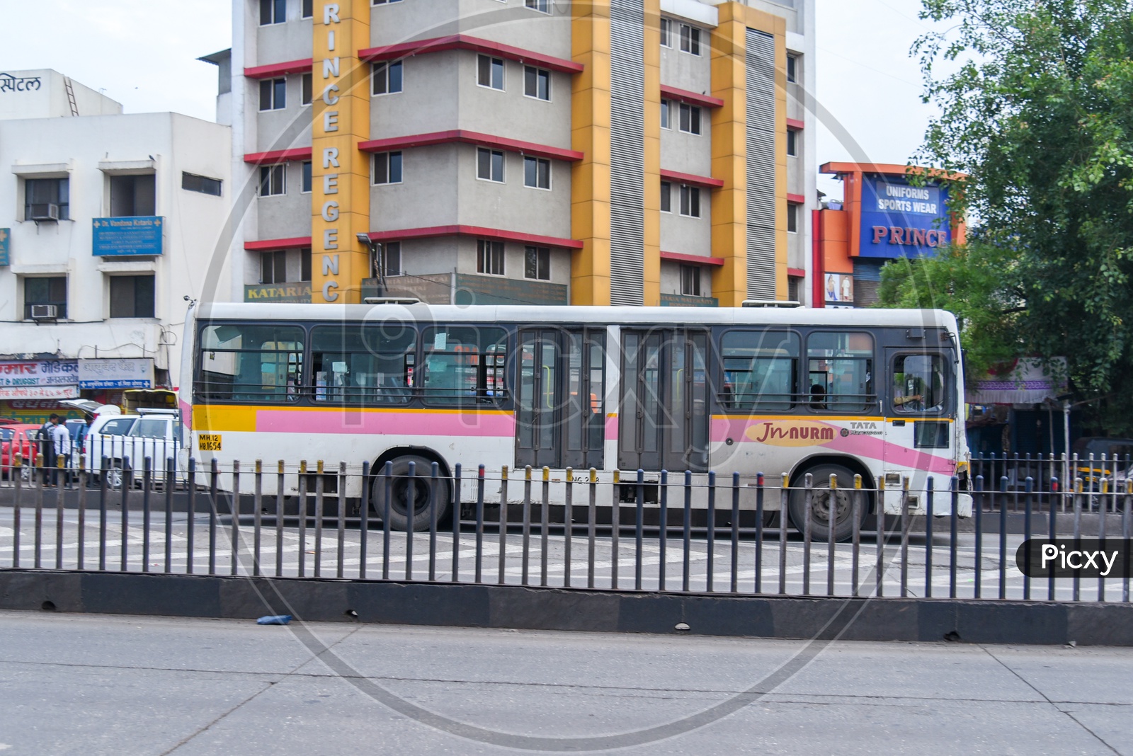 MSRTC - JNURM BRTS Bus in Pune