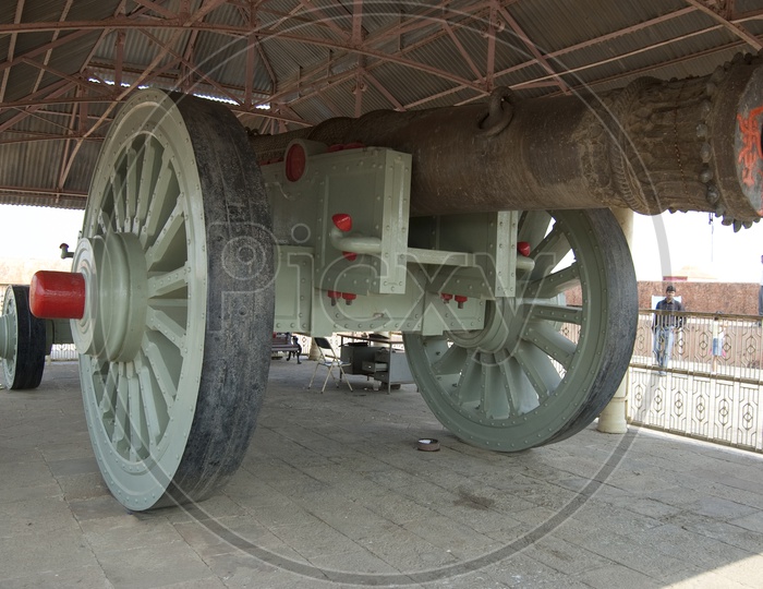 Jaivana Largest Cannon on Wheels at Jaigarh Fort, Jaipur