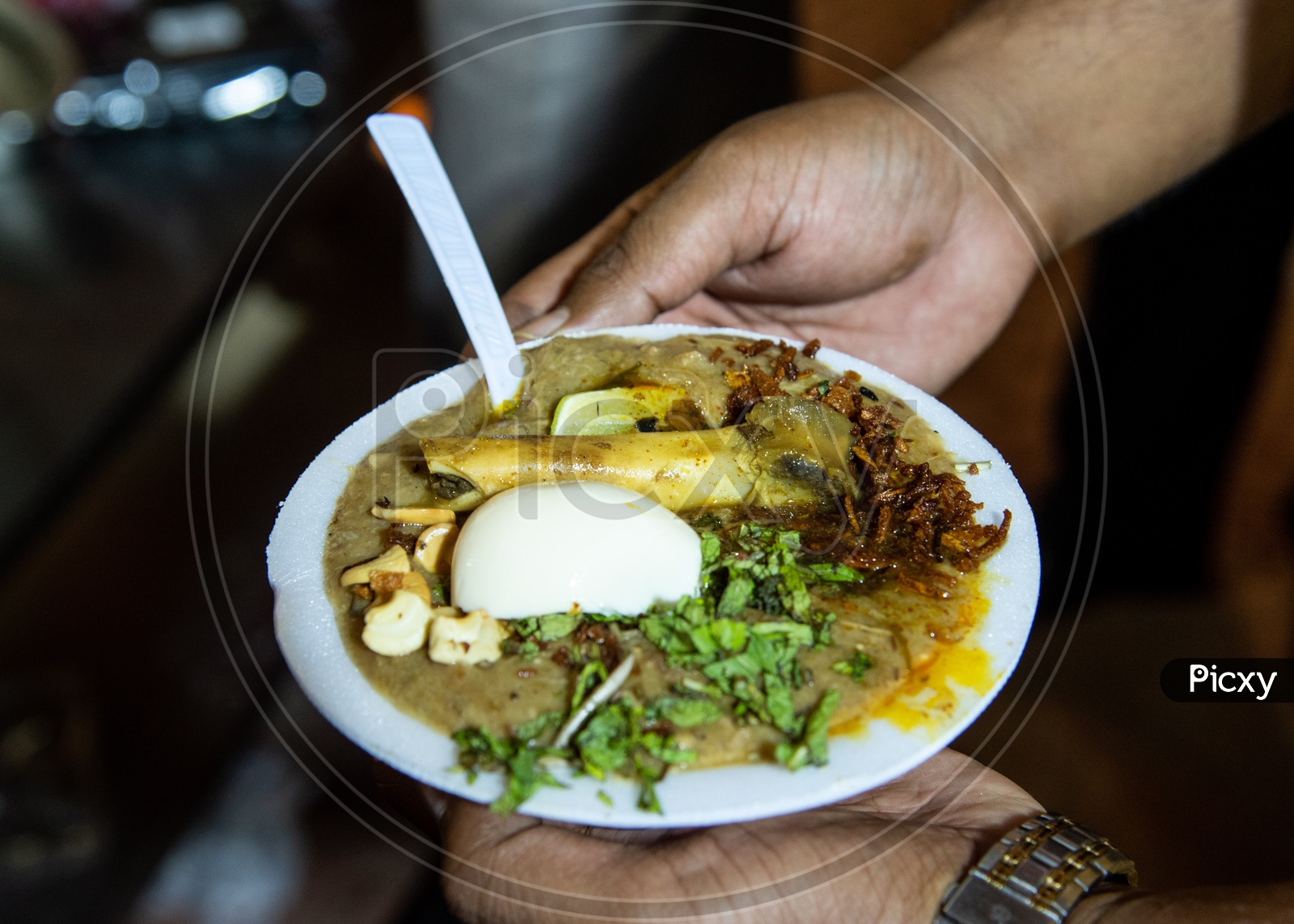 Special Haleem with Egg, Nalli and Dry Fruits
