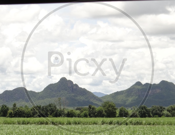 View from the train from Ban Kao