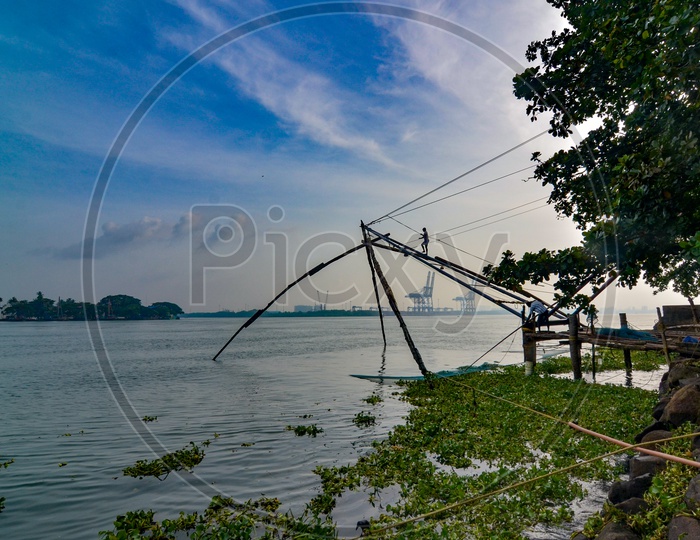 Chinese Fishing Nets in Kochi, Kerala