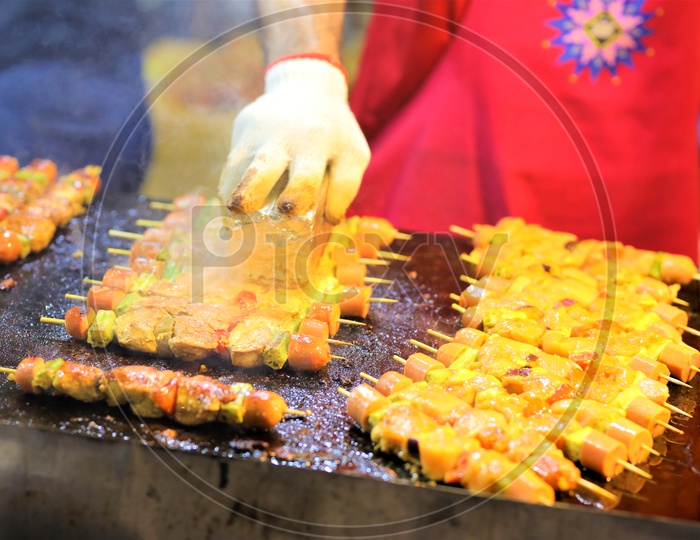 Street Food on Vietnamese Lunar New Year