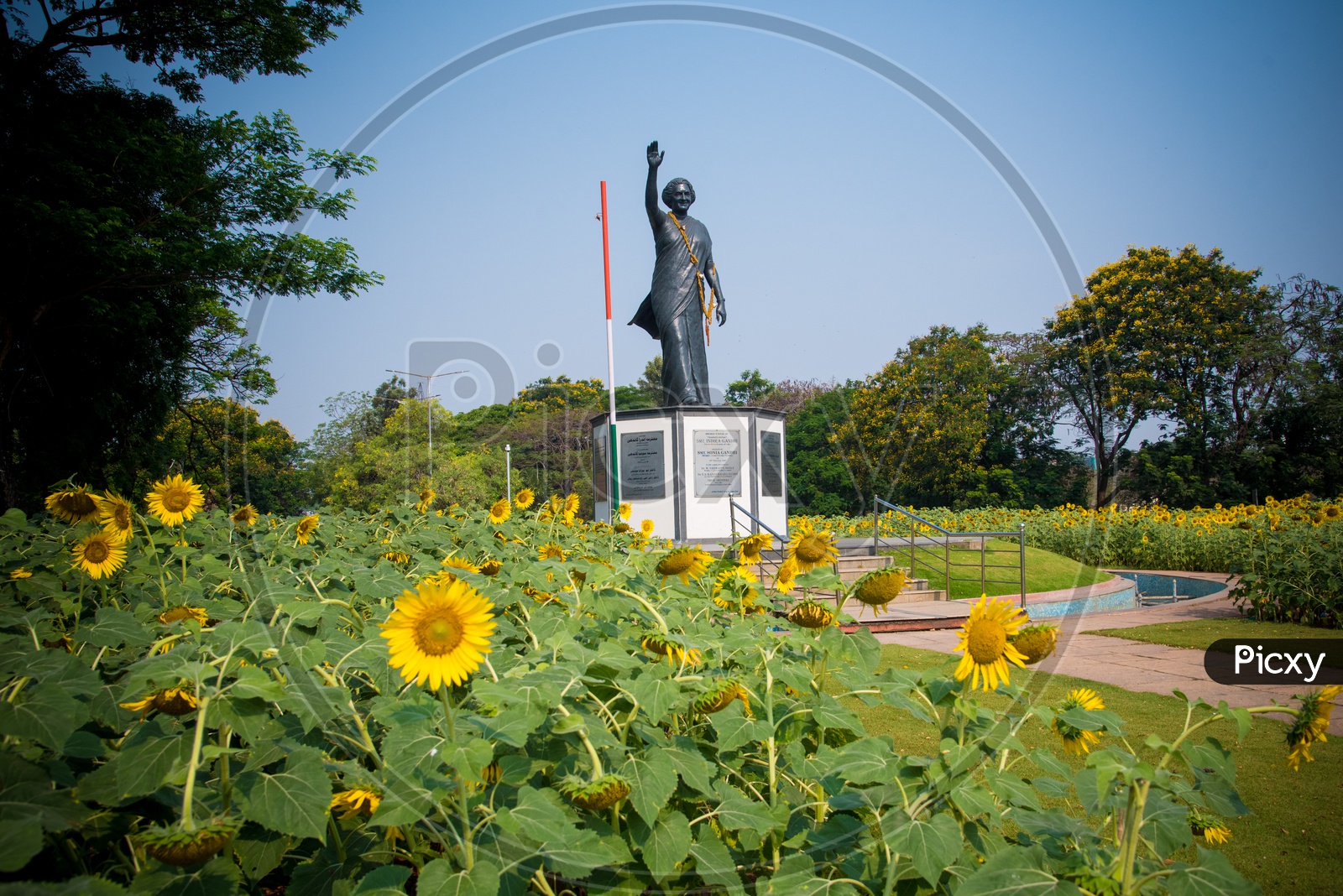 Indira Gandhi Statue at Khairatabad