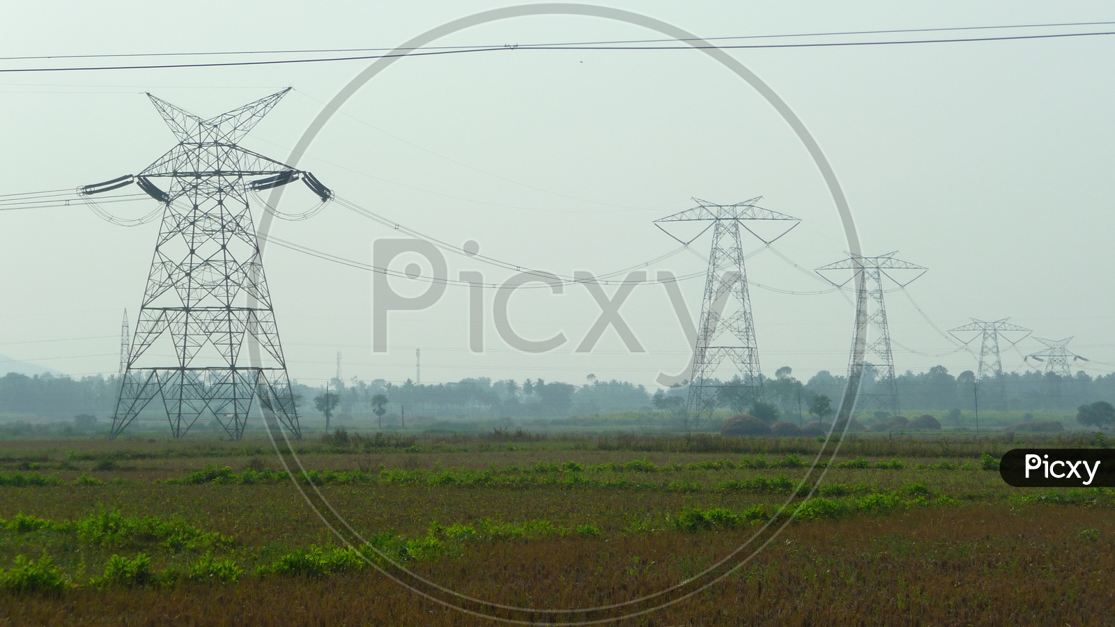 High Tension Transmission Lines