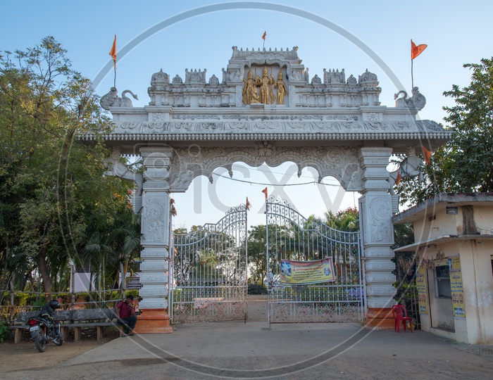 Image Of Paritala Anjaneya Temple-JW276153-Picxy