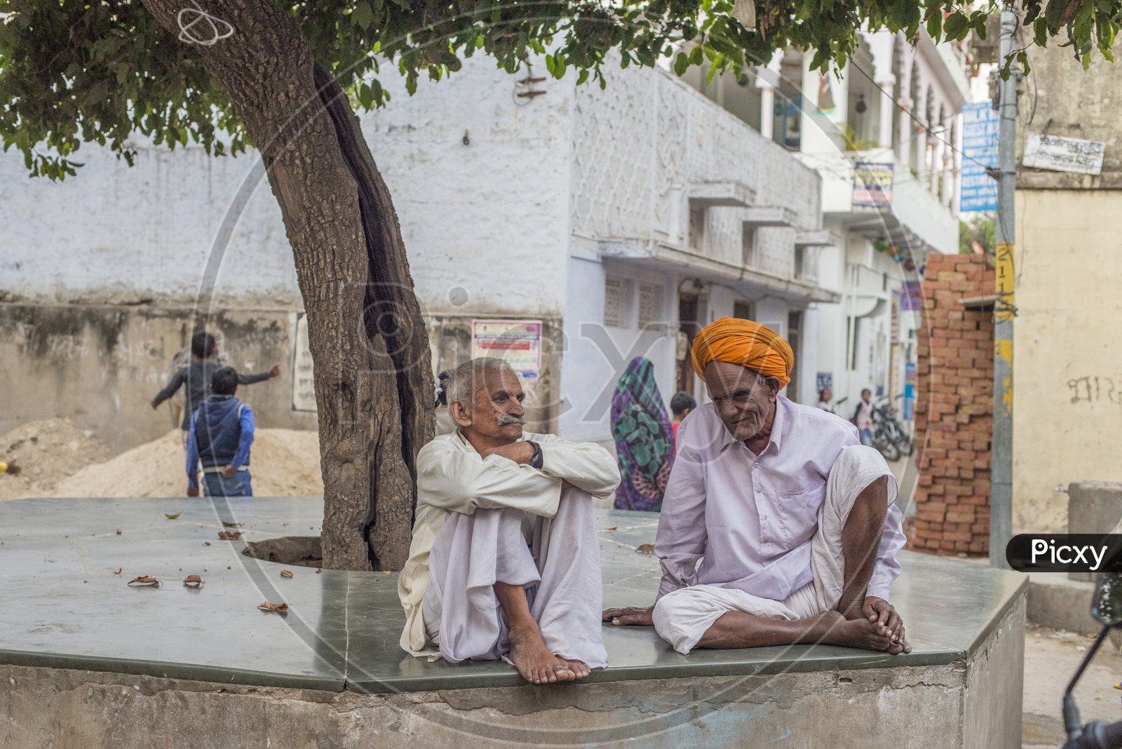 Rajasthani Men on Streets of Pushkar