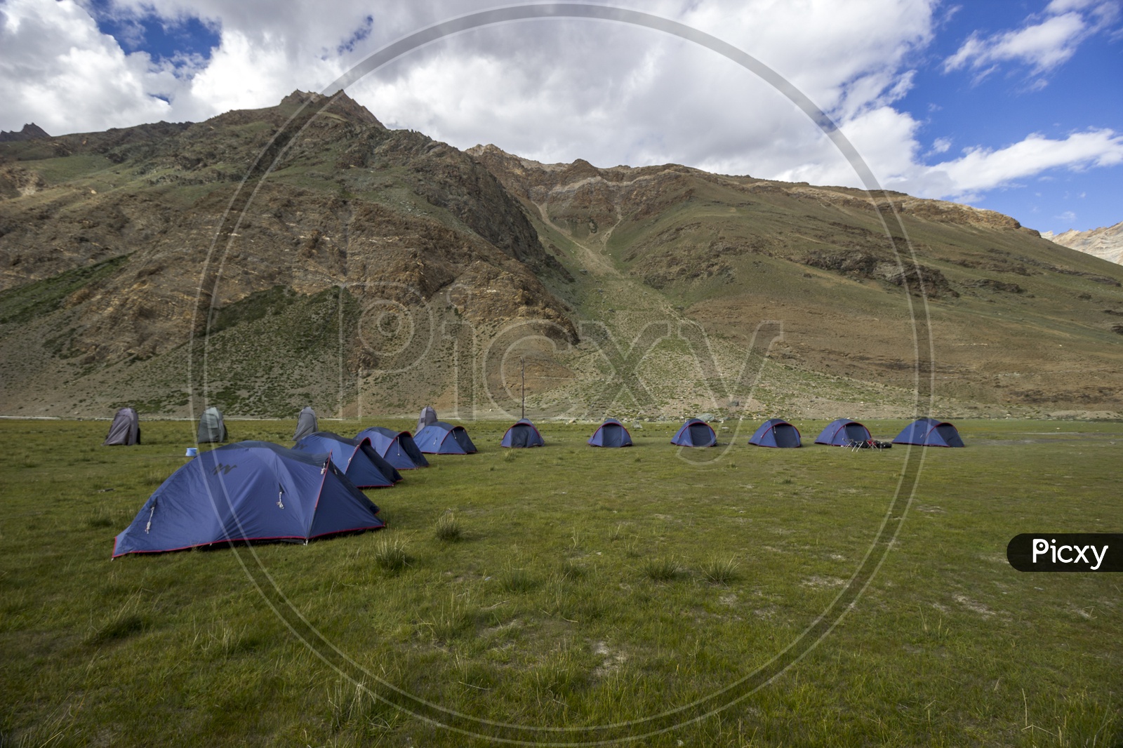 Camping by Himalayas