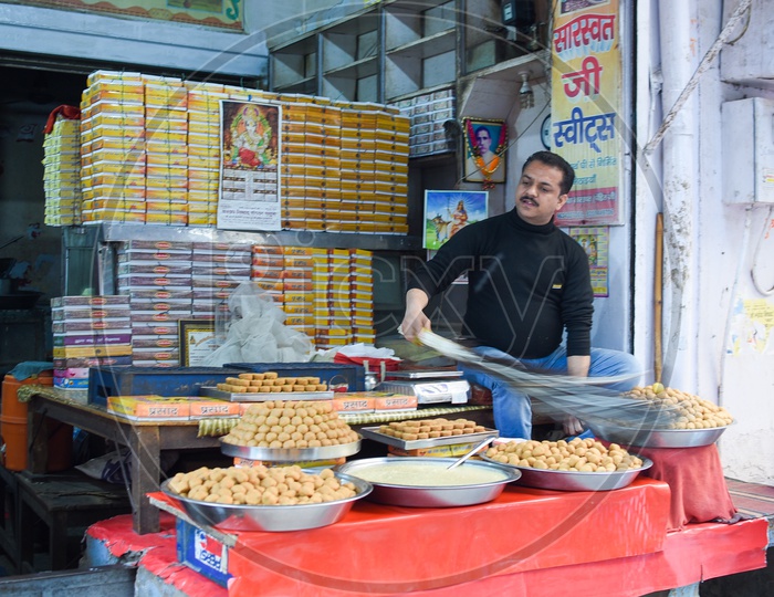 Sweets Shop in Vrindavan
