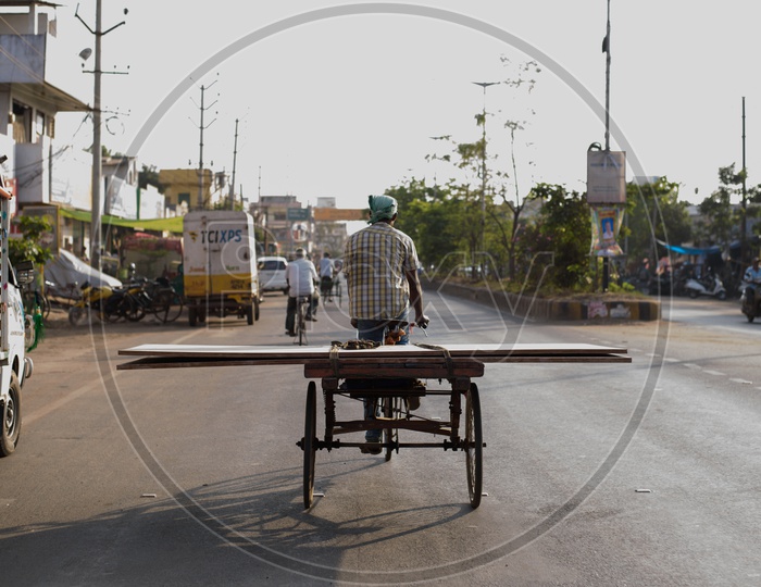 Rickshaw Carriers, Most dependent transportation in Auto Nagar