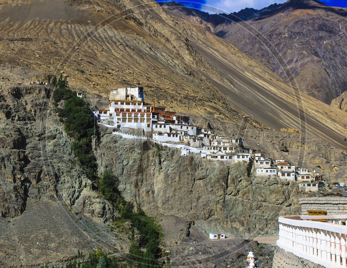 A monastery at Leh