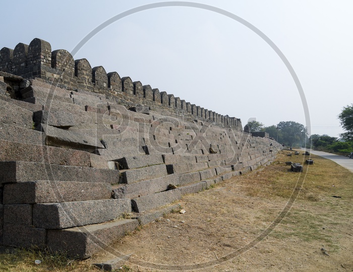 Fort Warangal Wall