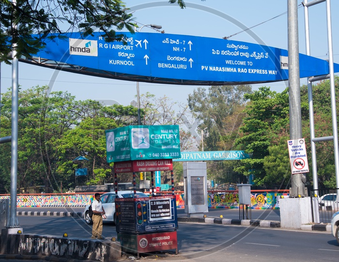 PV Narasimha Rao Expressway at Mehdipatnam