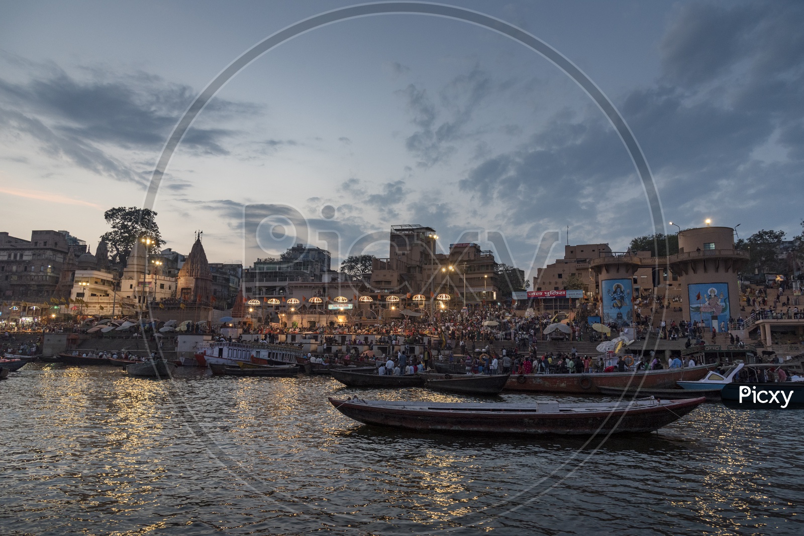 Boats at Varanasi