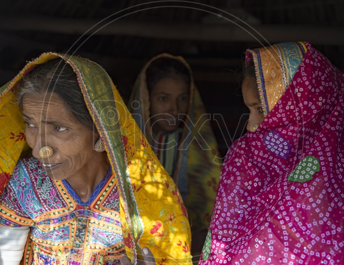 People of Ludiya Village, Kutch