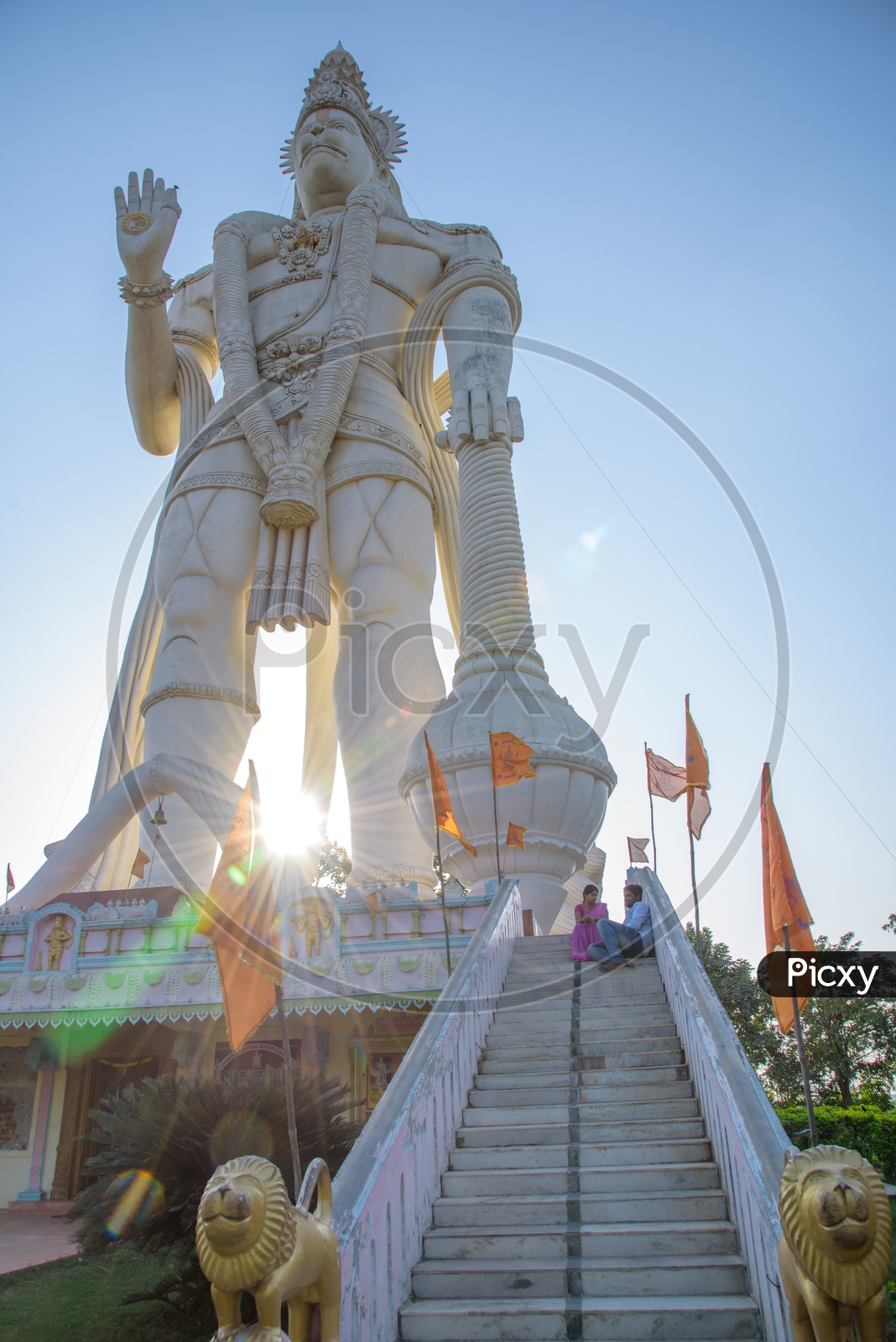 Image Of Paritala Anjaneya Temple-JK188509-Picxy