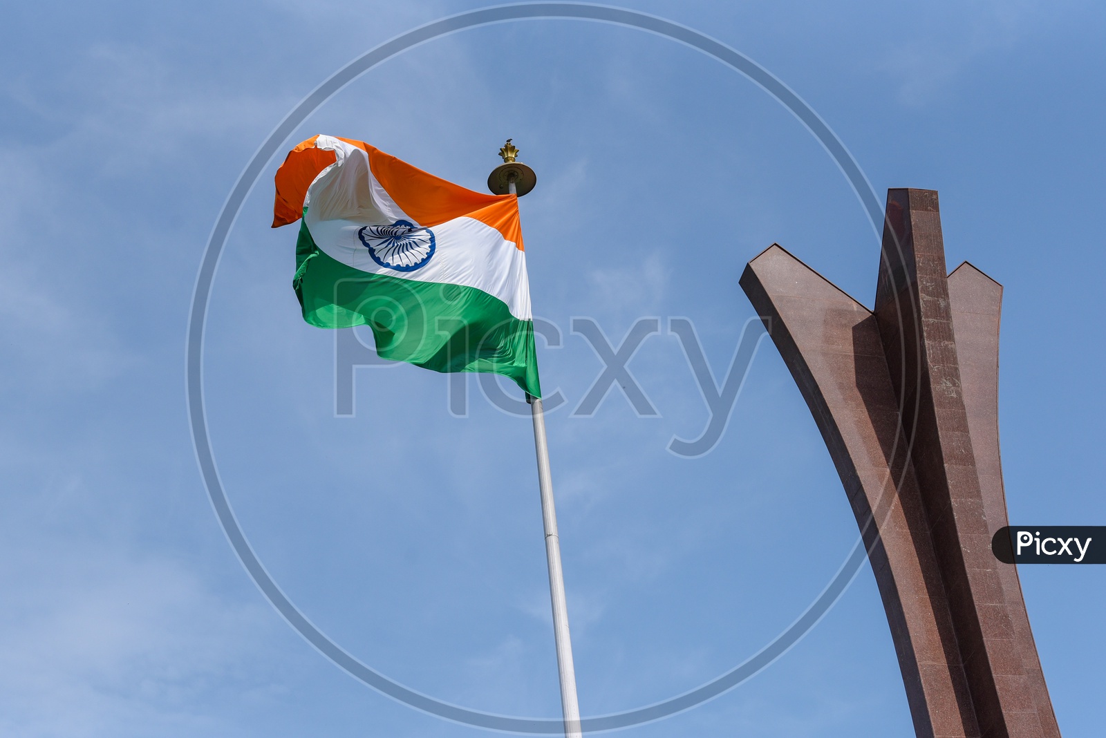 Indian Tri Color at Southern Command War Memorial
