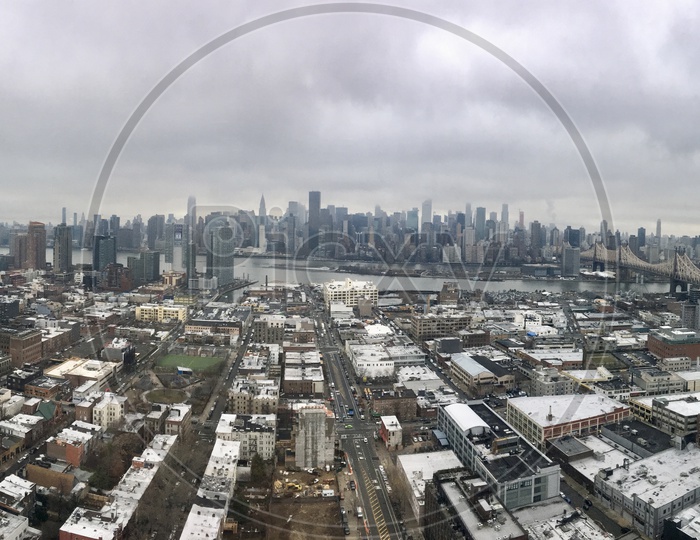 Panaromic View of Manhattan