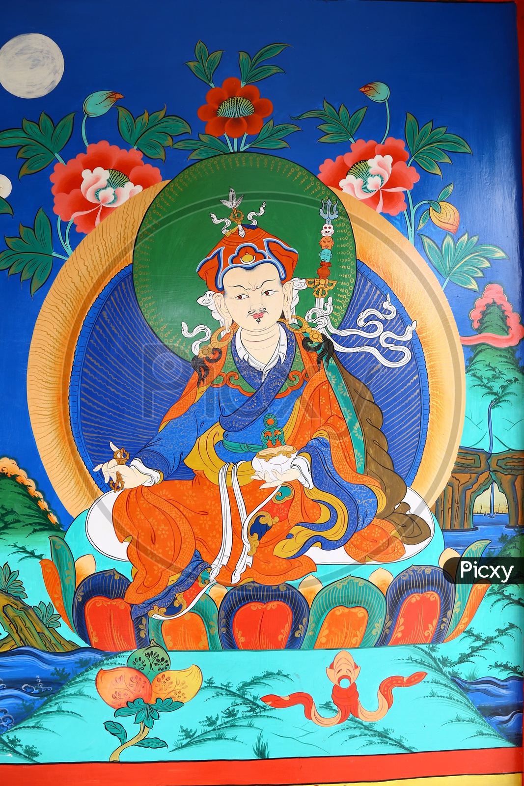 Paintings, Shey Monastery