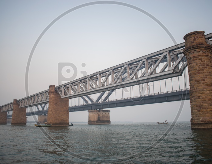 Havelock Bridge and Godavari Arch Bridge, Rajahmundry