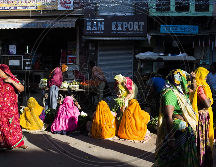 Vegetable Market in Pushkar
