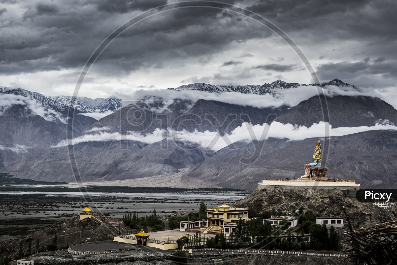 Diskit Monastery, Nubra Valley, Ladakh