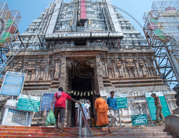 Gali Gopuram at step no 2083,  Lord Venkateswara Swamy Temple Walk Way, Tirupati