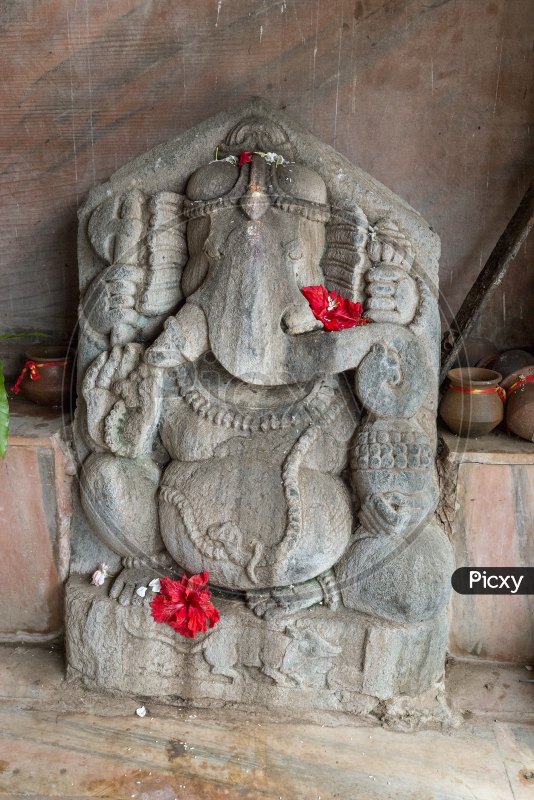 Lord Ganapathi idol at Danteshwari Temple