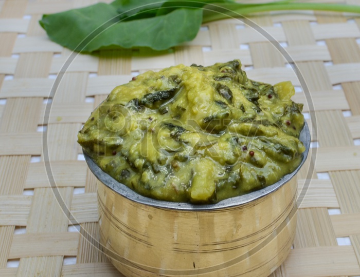 Spinach Dal or Palakkora Pappu