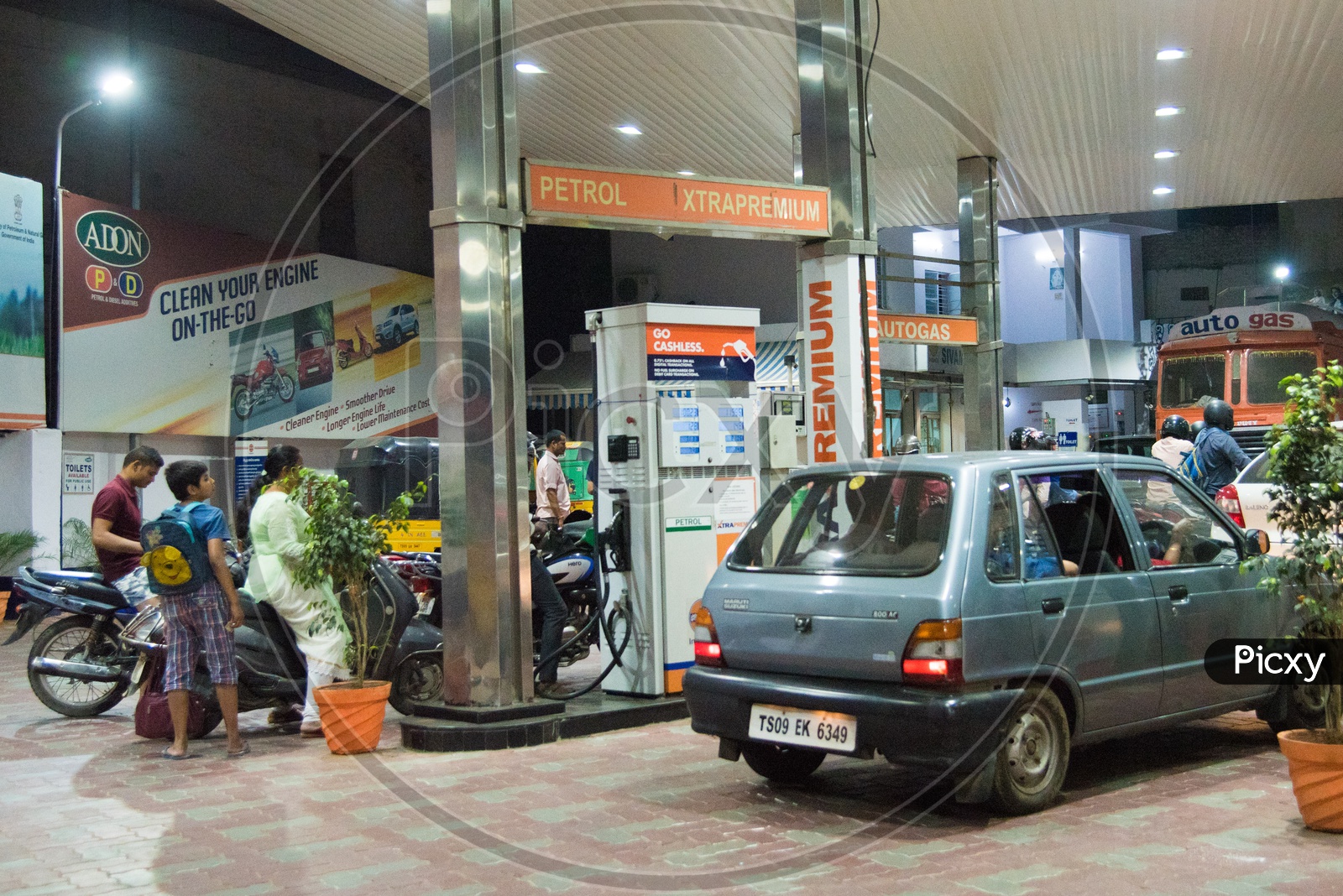 Indian Oil Fuel Station