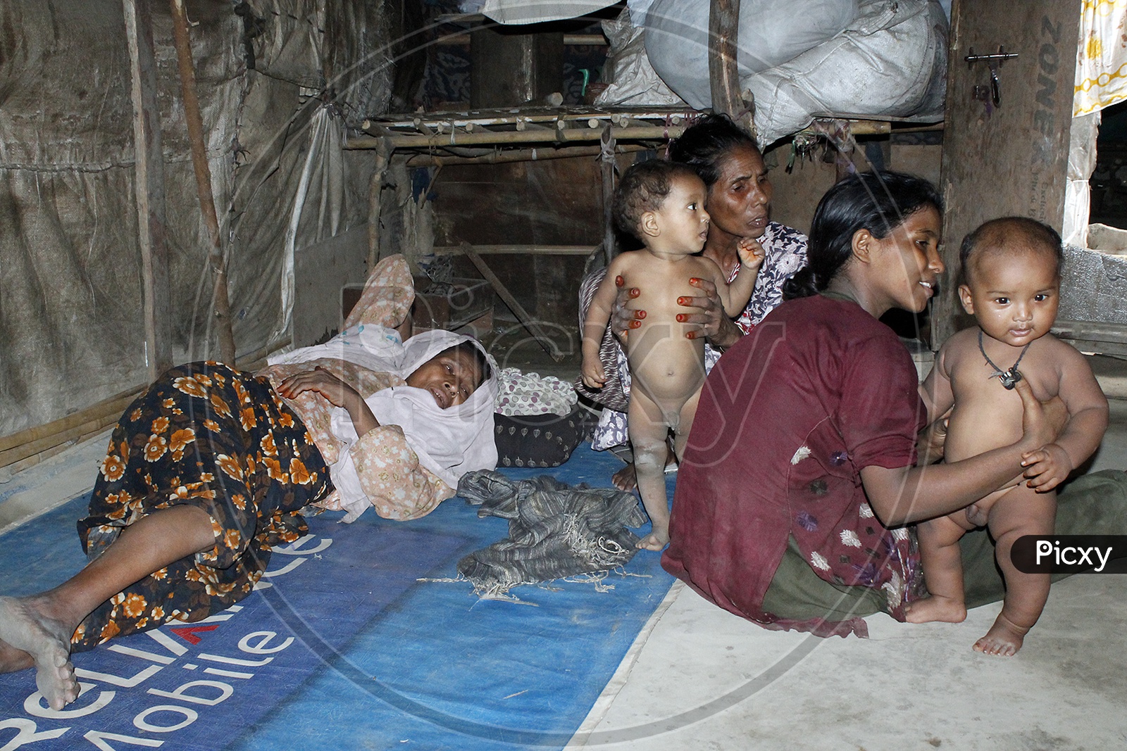 Delhi’s Rohingya refugee camp 2014