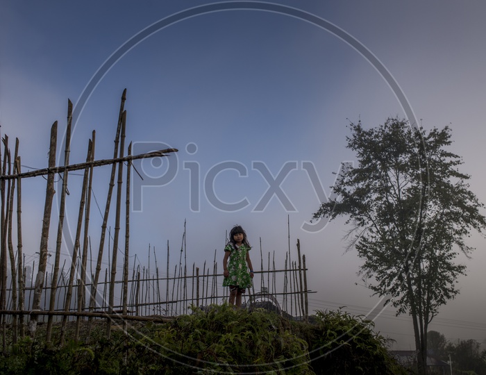 Girl in Ziro, Arunachal Pradesh