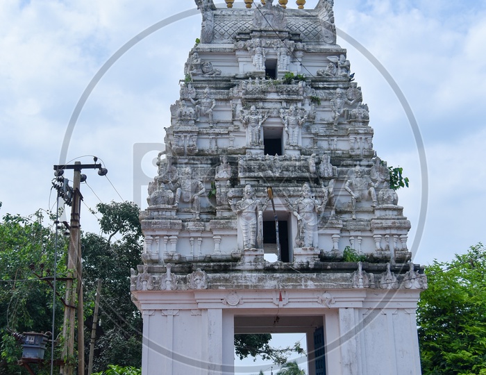 Exterior Gopuram of Sri Kurmam Temple
