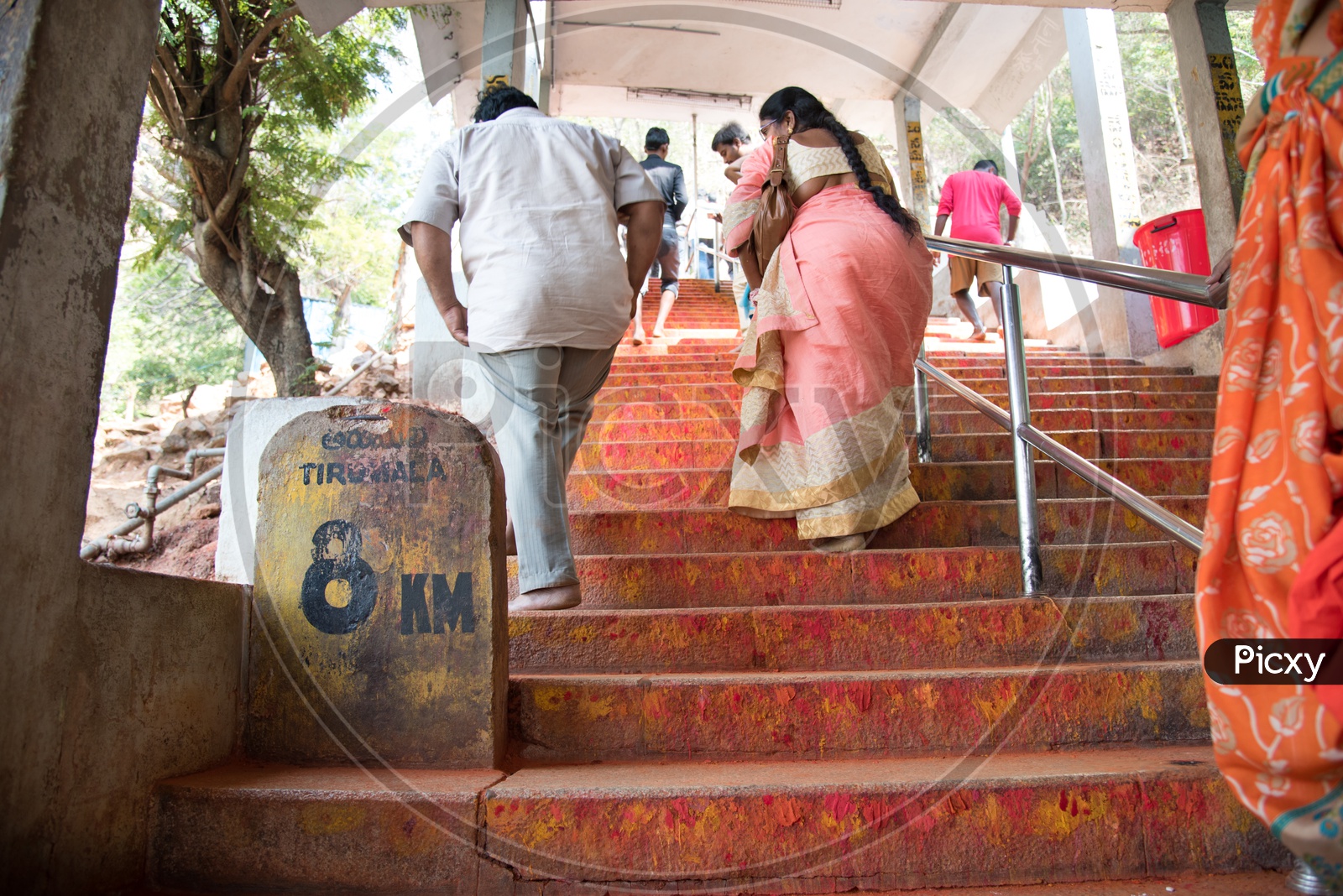 Tirumala walk way, Tirupati.