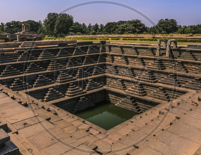 The iconic stepwell