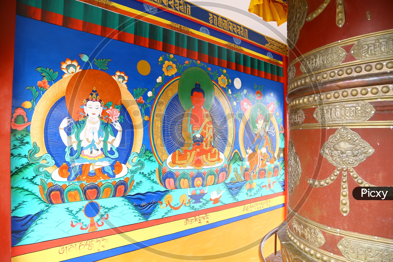 Paintings, Shey Monastery