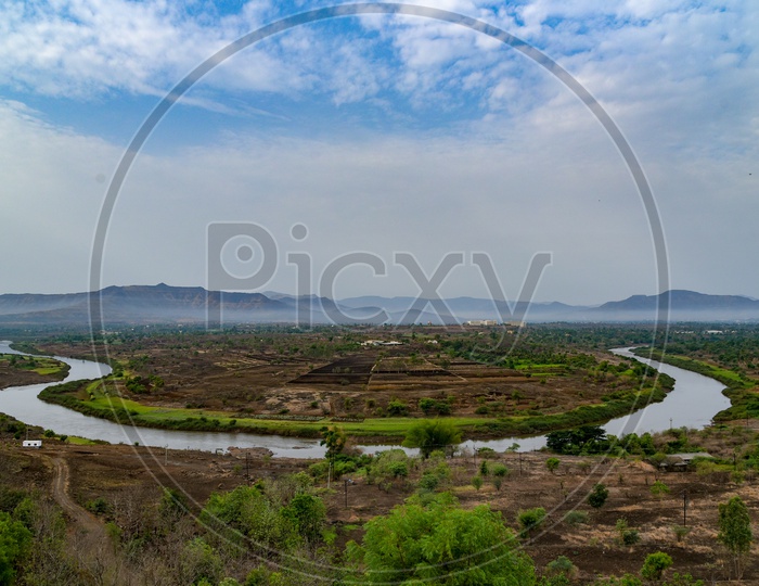 Bhor Water Reservoir near Bhatgar Dam