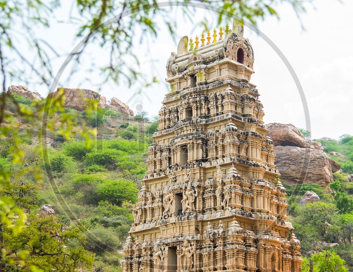 Yaganti Temple Gopuram